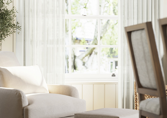 Brescia Voile, Purity - Made to Measure Curtains - Image 5